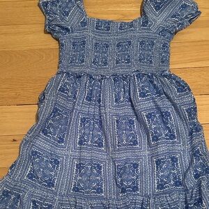 Vineyard Vines Blue and White Kids Dress